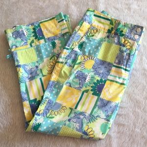 Lilly Pulitzer Trophy Patch Cropped Pants